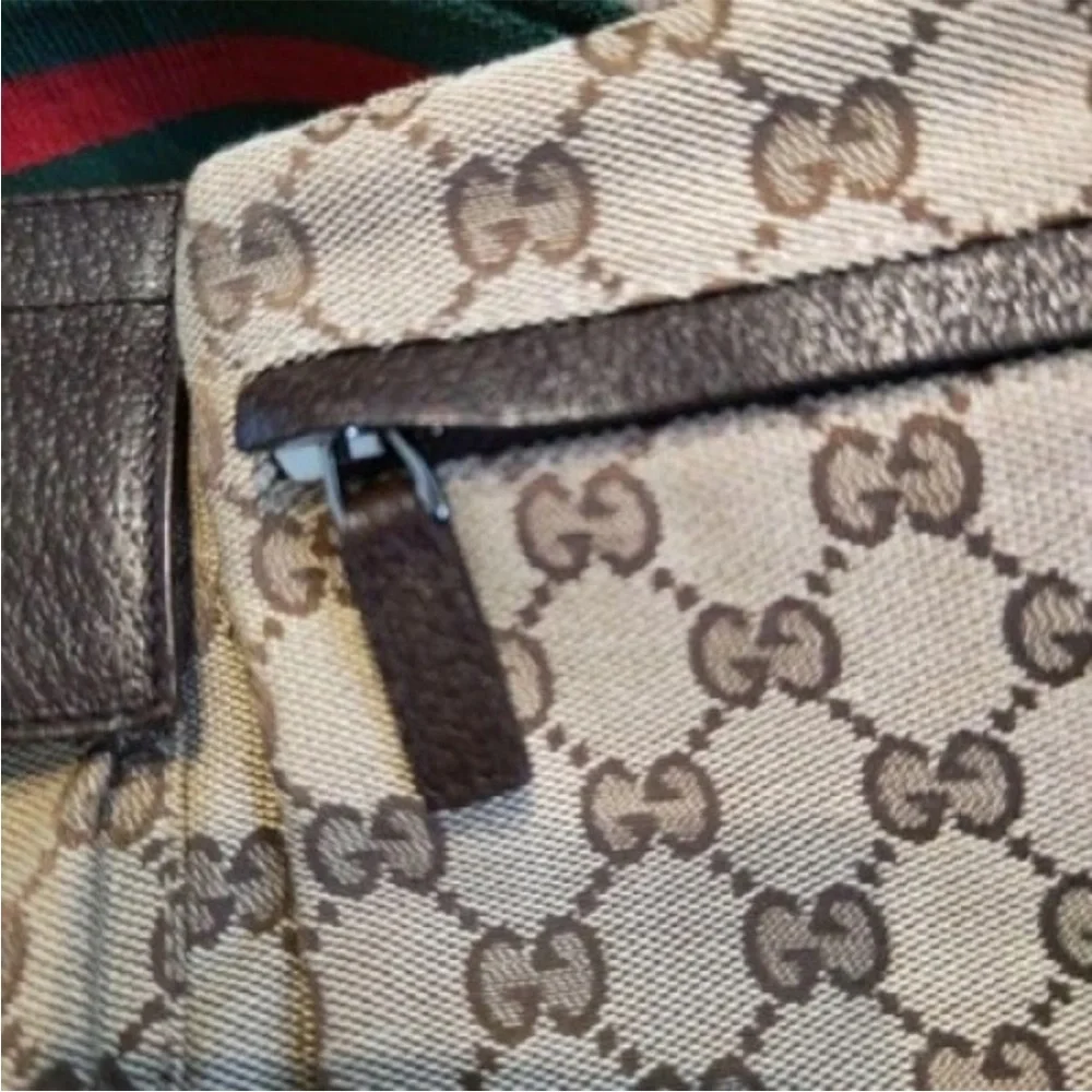 Gucci Beige and Brown Belt Bag - Picture 8 of 10